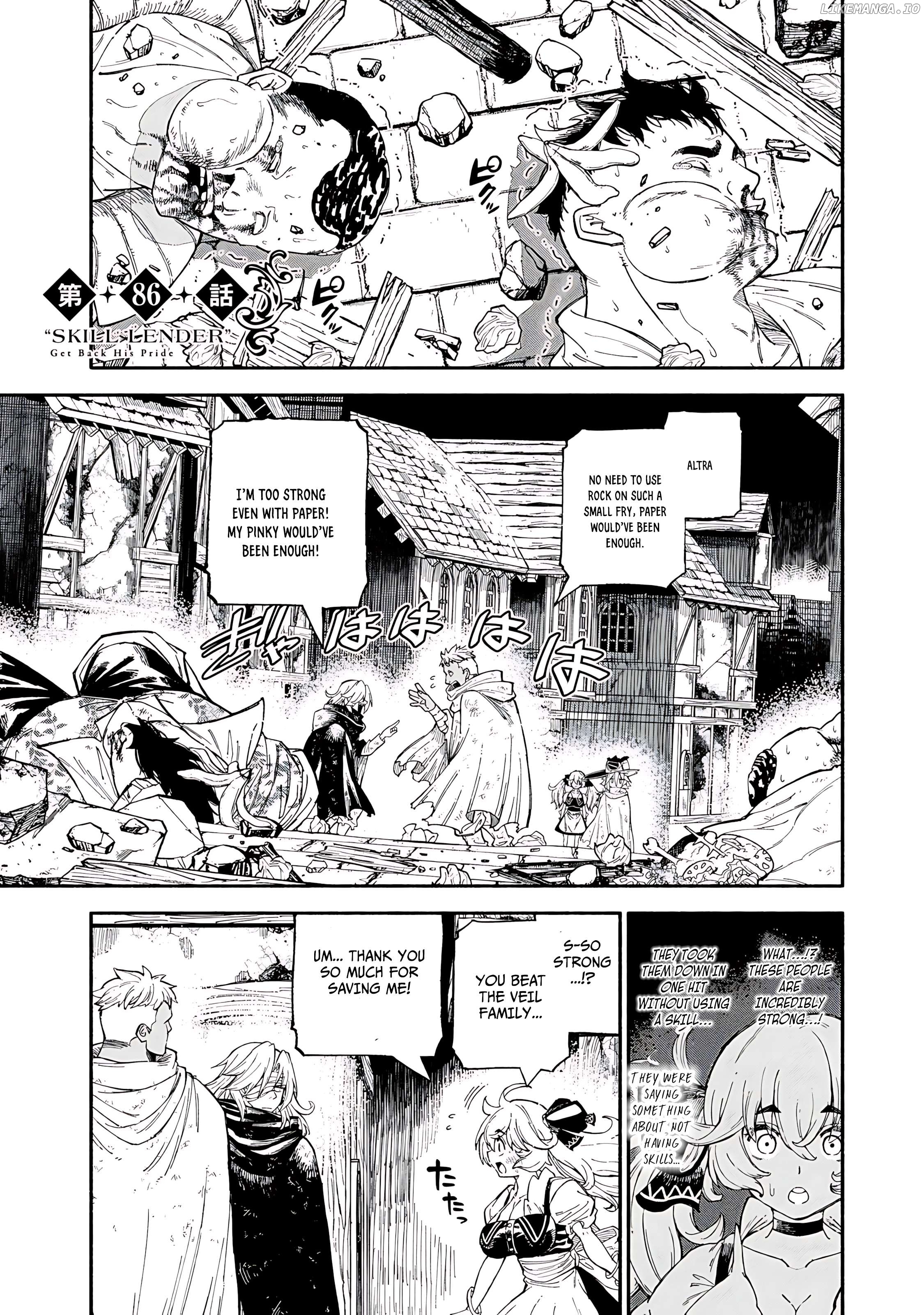 Skill Lender’s retrieving (Tale) ~I told you it’s 10% per 10 days at first, didn’t I~ Chapter 86 - page 2