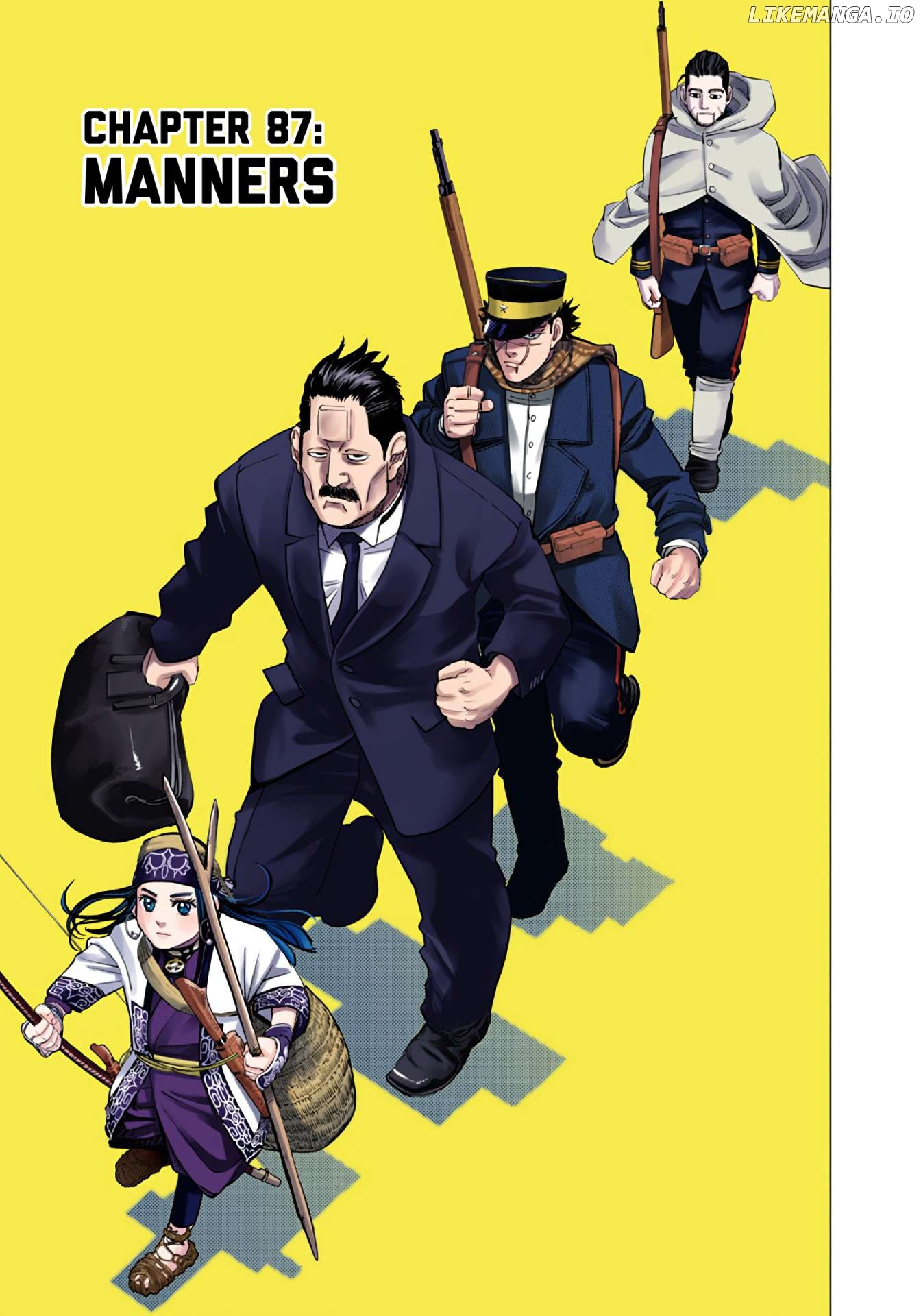 Golden Kamuy - Digital Colored Comics Chapter 87 - page 1
