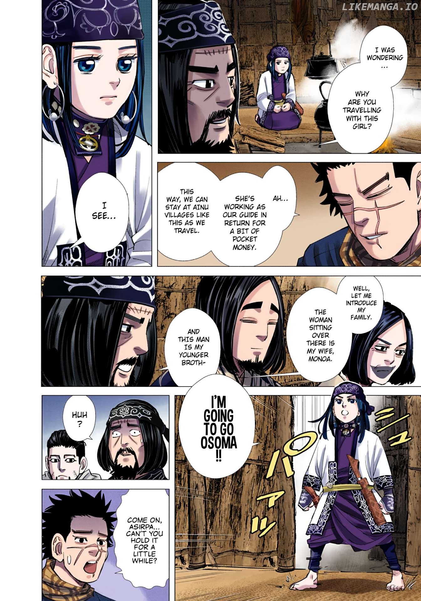Golden Kamuy - Digital Colored Comics Chapter 87 - page 14