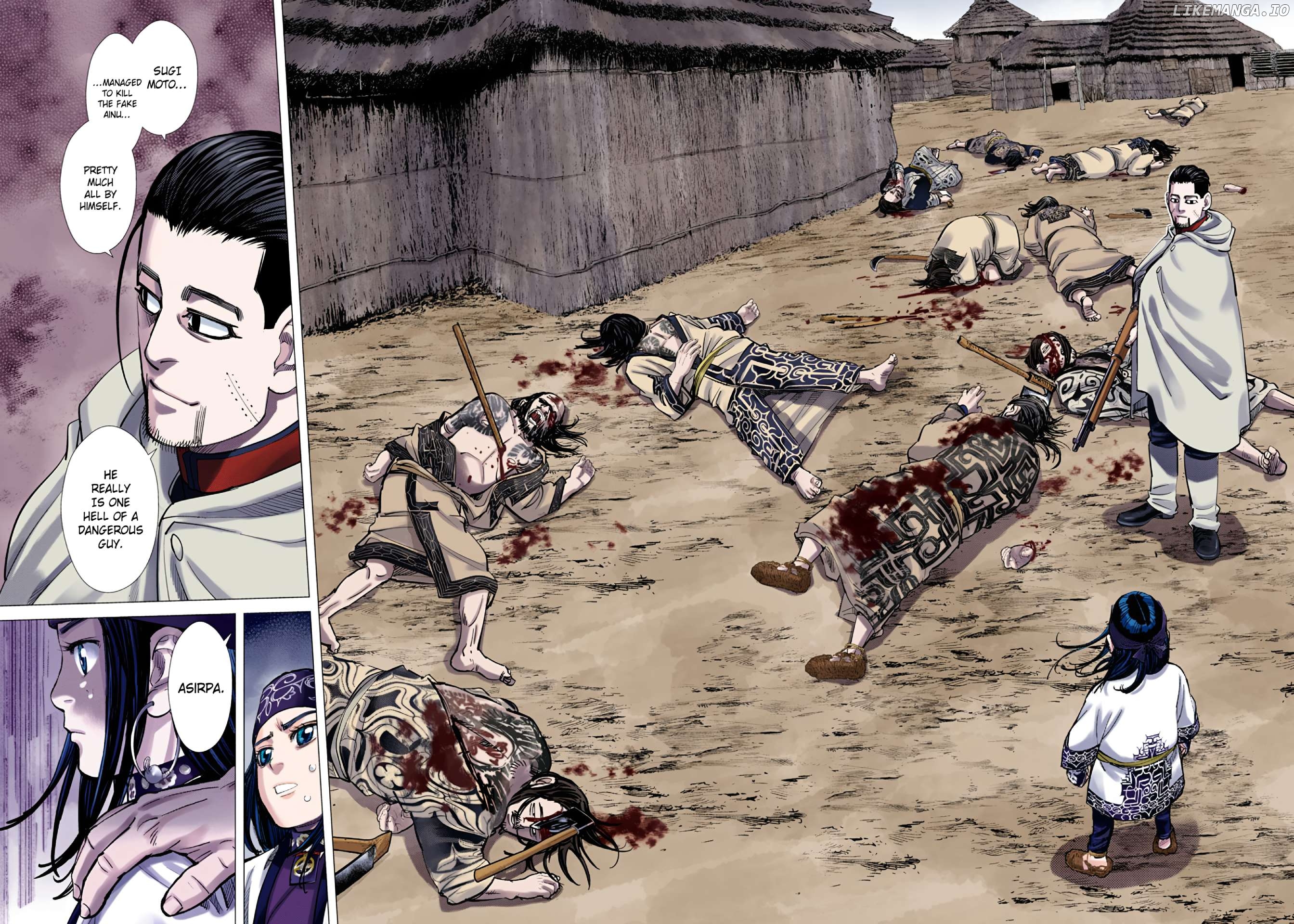Golden Kamuy - Digital Colored Comics Chapter 90 - page 13