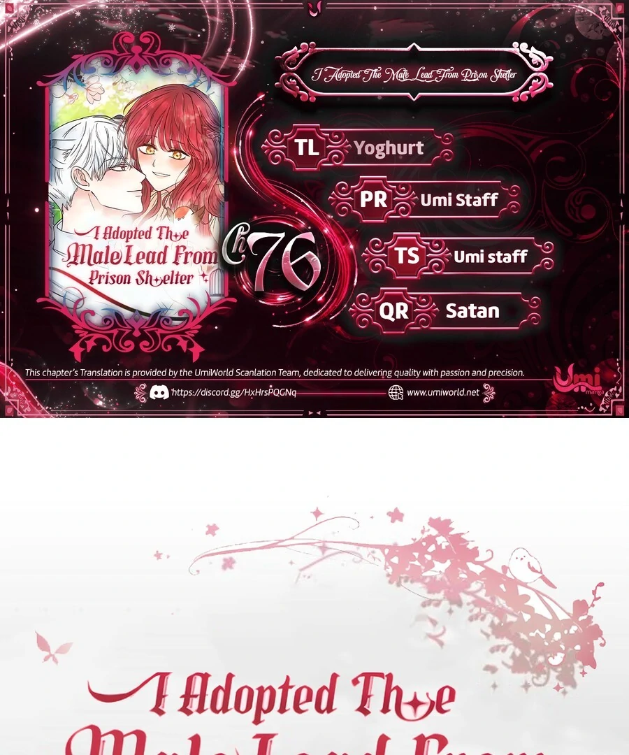 I Adopted a Male Lead From a Prison Shelter Chapter 76 - page 1