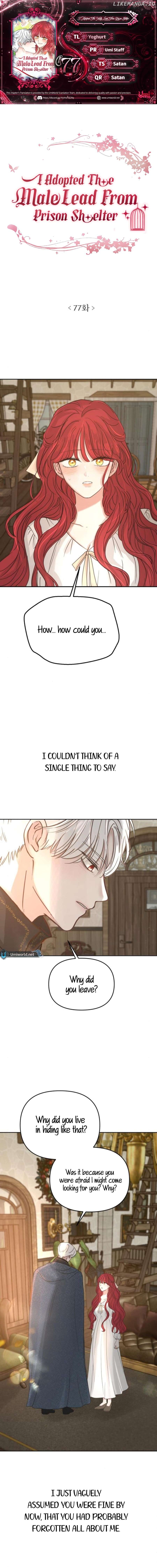 I Adopted a Male Lead From a Prison Shelter Chapter 77 - page 1