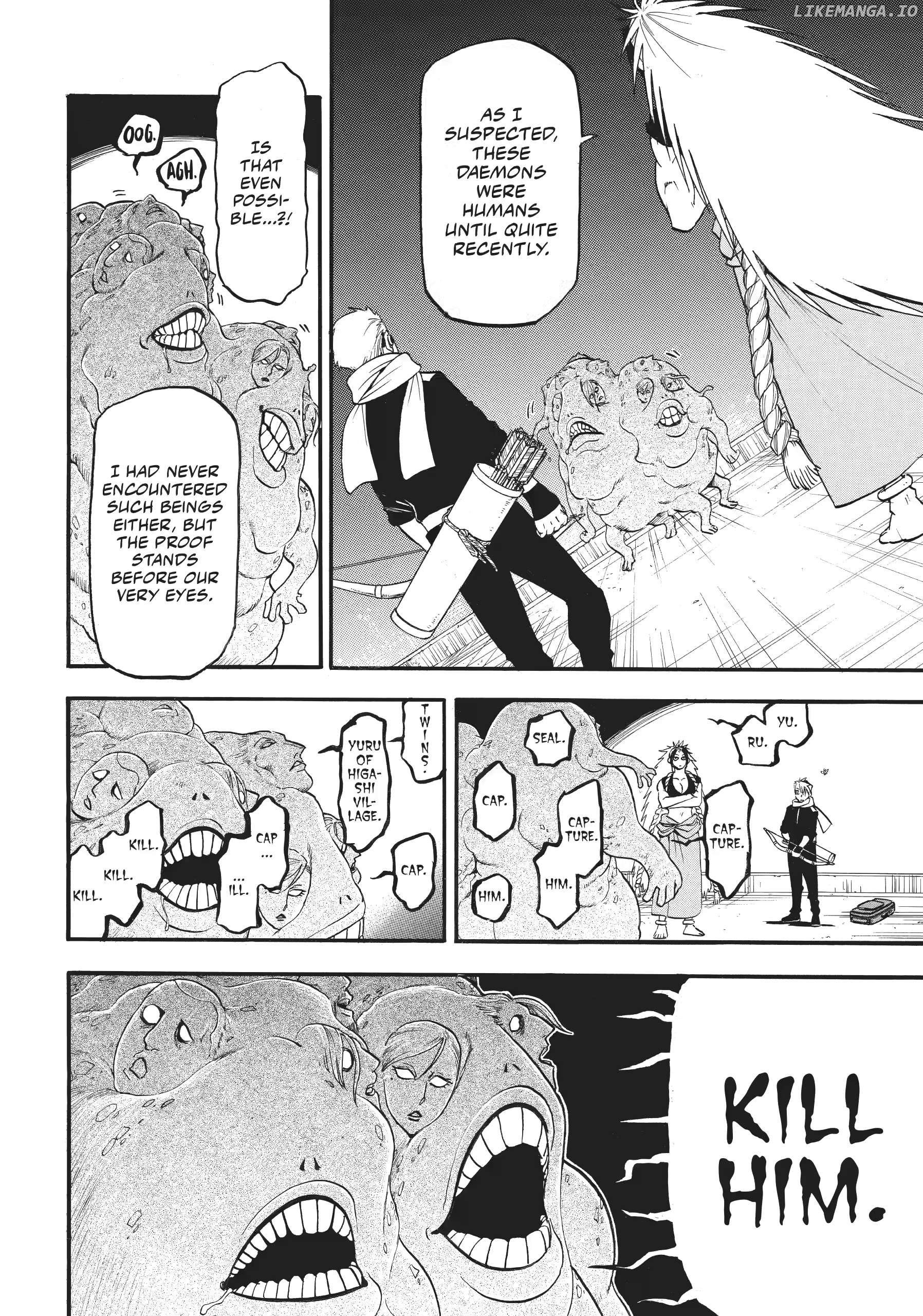 Yomi No Tsugai Chapter 43 - page 22