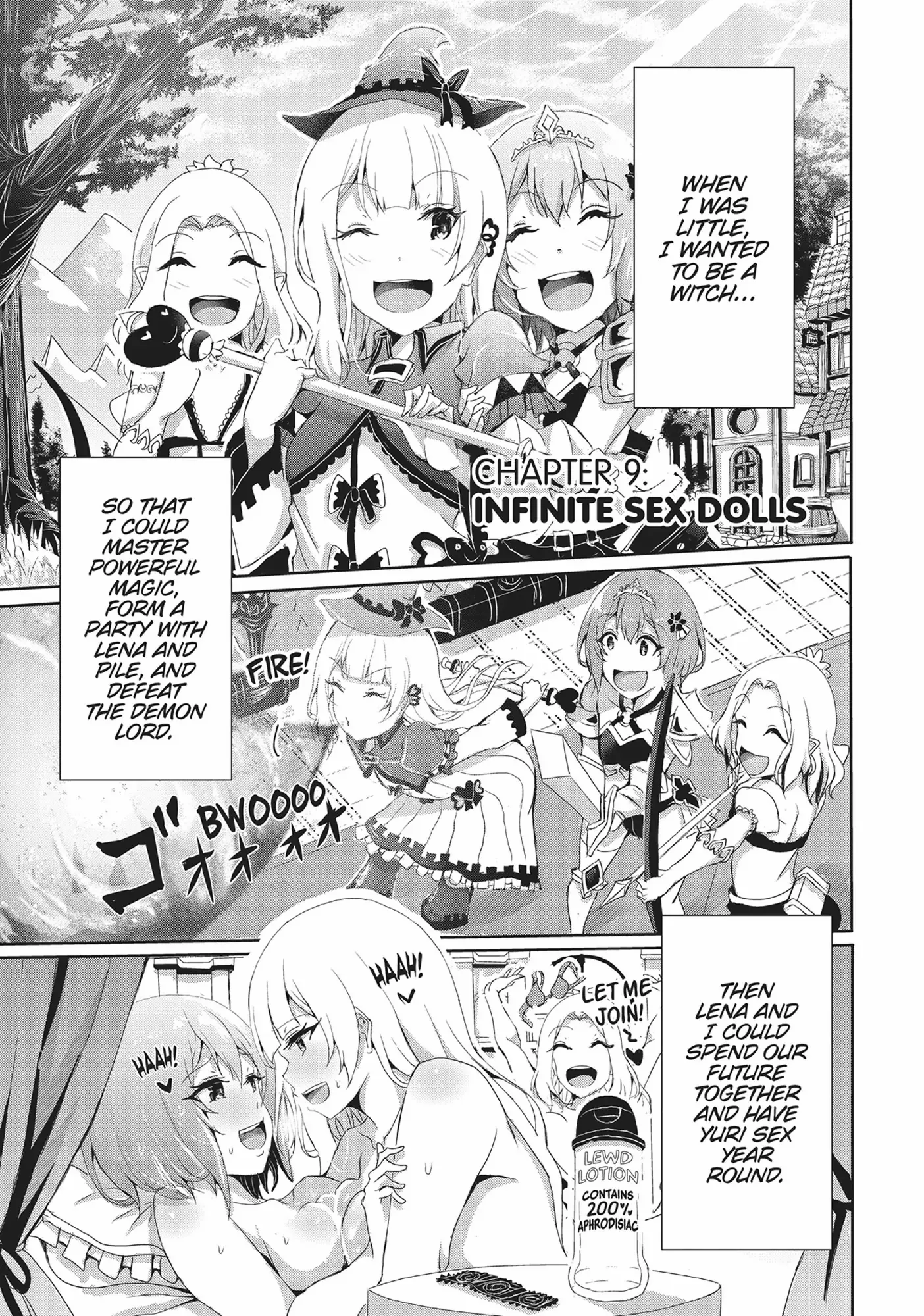 Hime To Onna Yuusha Ga Musubareru Tame No 12 No Hijiri Koui Chapter 9 - page 1