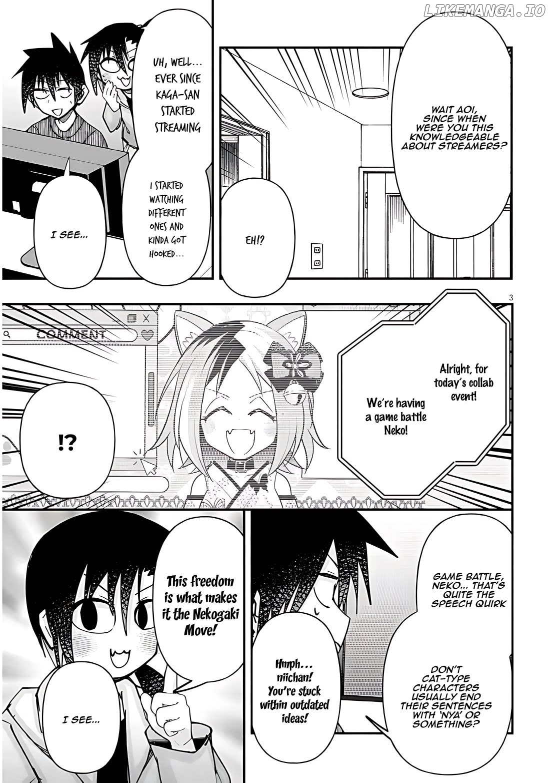 Geesen Shoujo to Ibunka Kouryuu Chapter 116 - page 3
