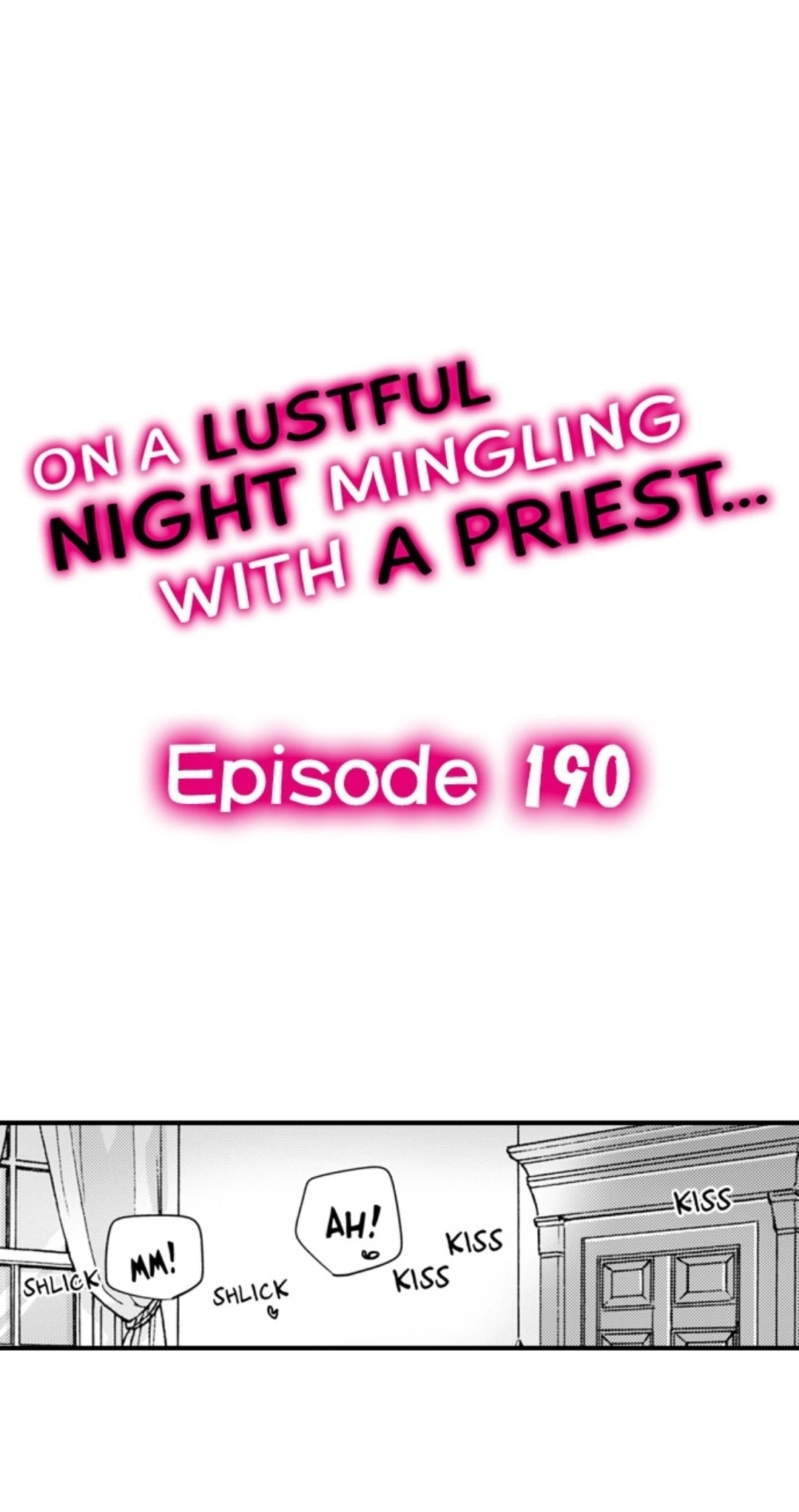 On A Lustful Night Mingling With A Priest Chapter 190 - page 1