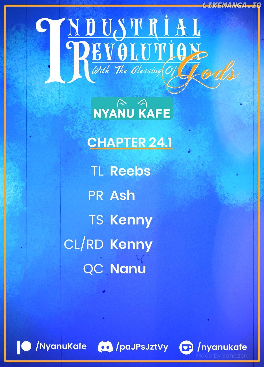 Kamigami No Kago De Seisan Kakumei Chapter 24.1 - page 1