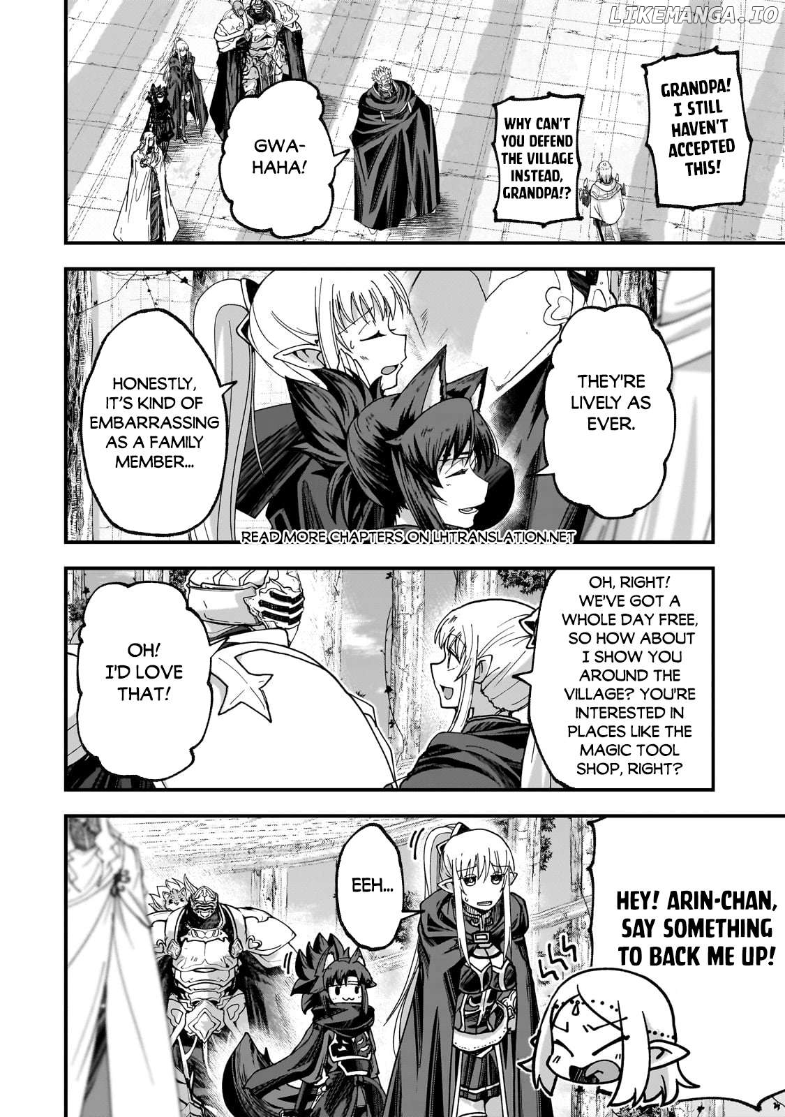 Gaikotsu Kishi-sama, Tadaima Isekai e Odekake-chuu Chapter 67.2 - page 2
