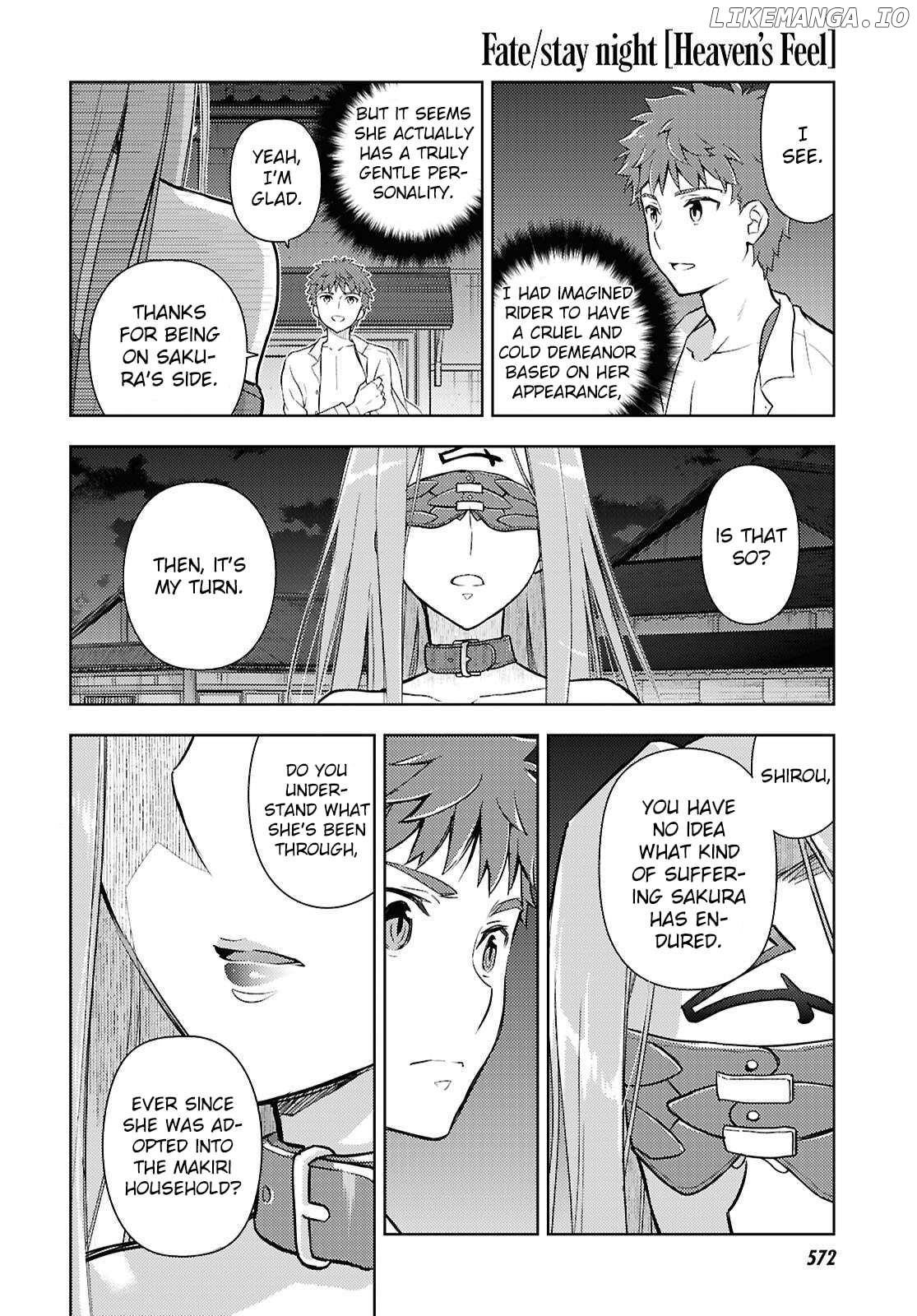 Fate/Stay Night - Heaven's Feel Chapter 105 - page 2