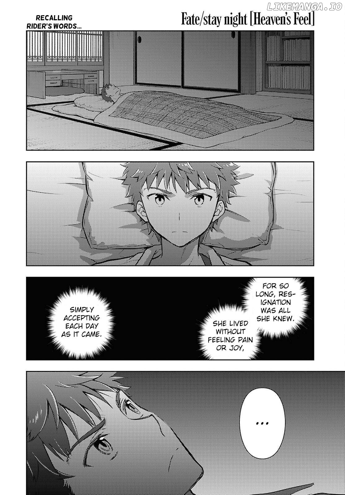 Fate/Stay Night - Heaven's Feel Chapter 106 - page 2
