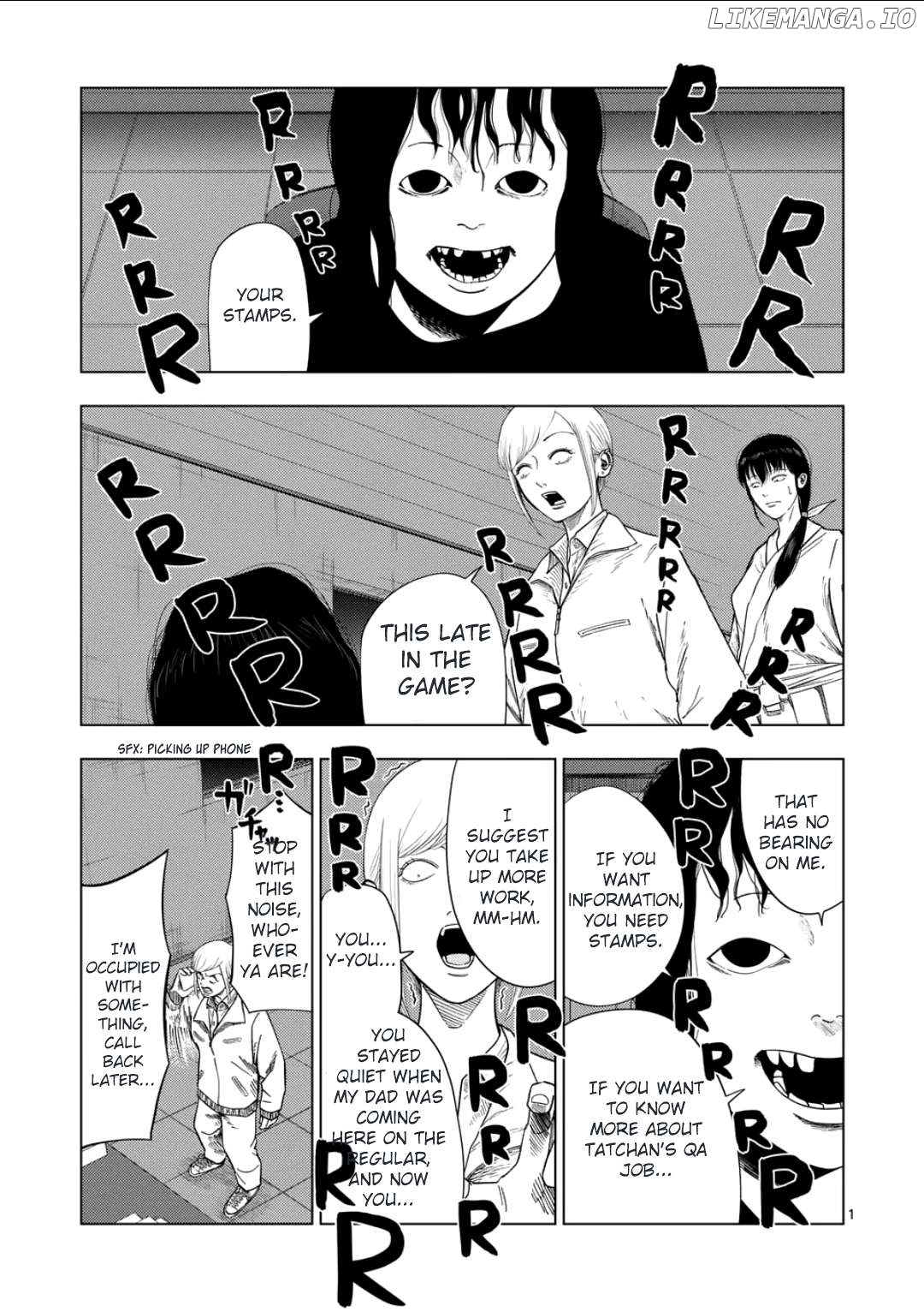 Ura Baito: Toubou Kinshi Chapter 204 - page 1
