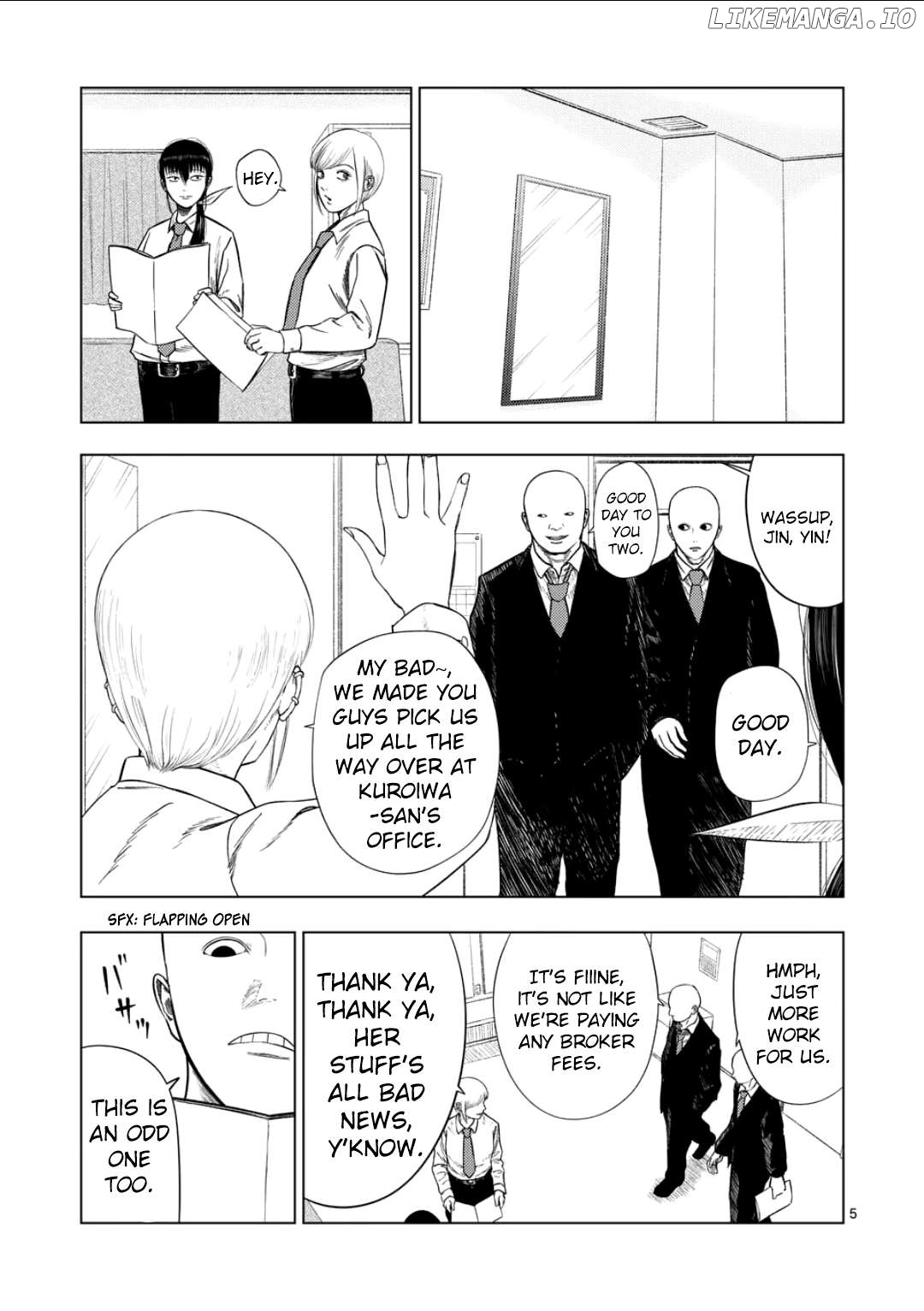Ura Baito: Toubou Kinshi Chapter 204 - page 4