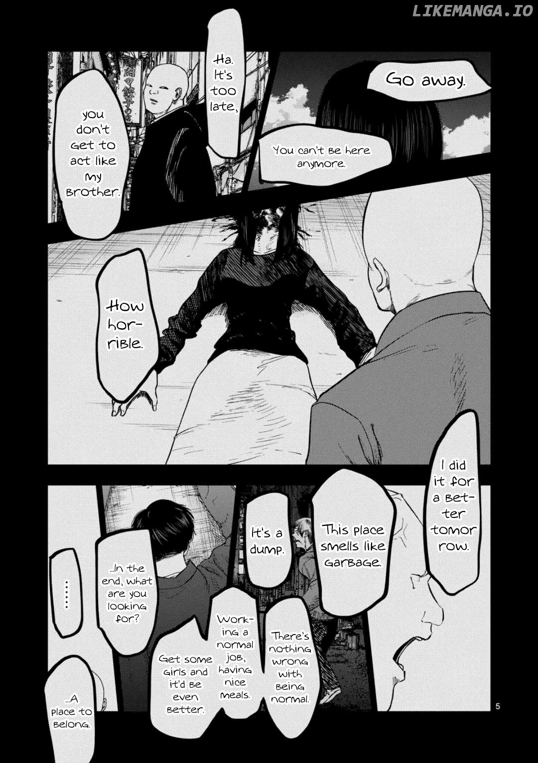 Ura Baito: Toubou Kinshi Chapter 206 - page 5