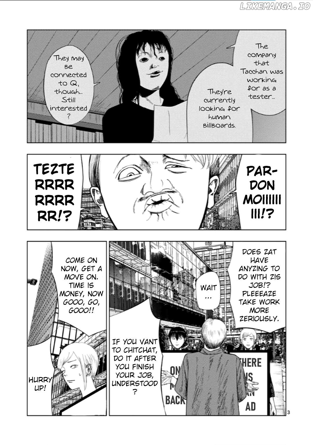 Ura Baito: Toubou Kinshi Chapter 207 - page 3