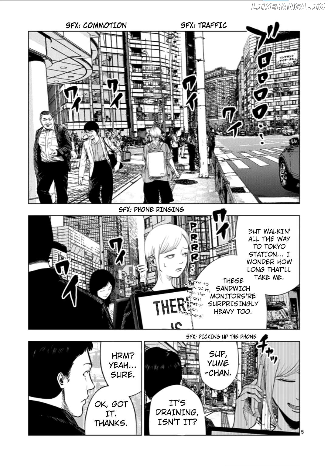 Ura Baito: Toubou Kinshi Chapter 207 - page 5