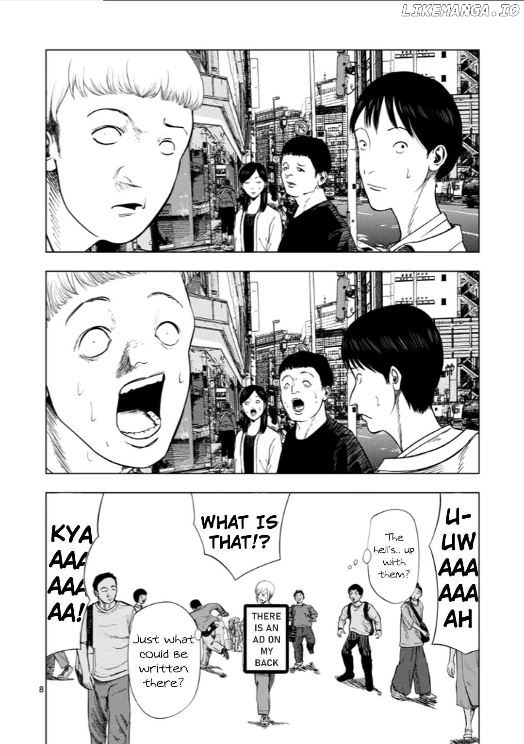 Ura Baito: Toubou Kinshi Chapter 207 - page 8