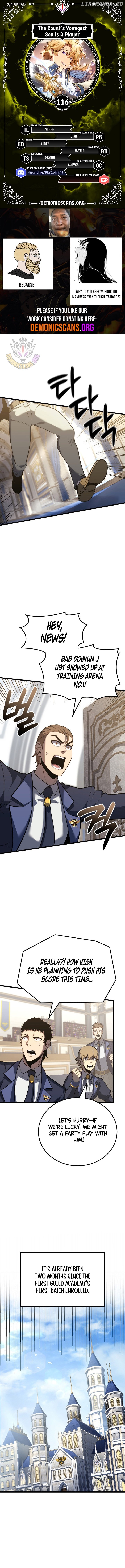 The Count’s Youngest Son is A Player Chapter 116 - page 1