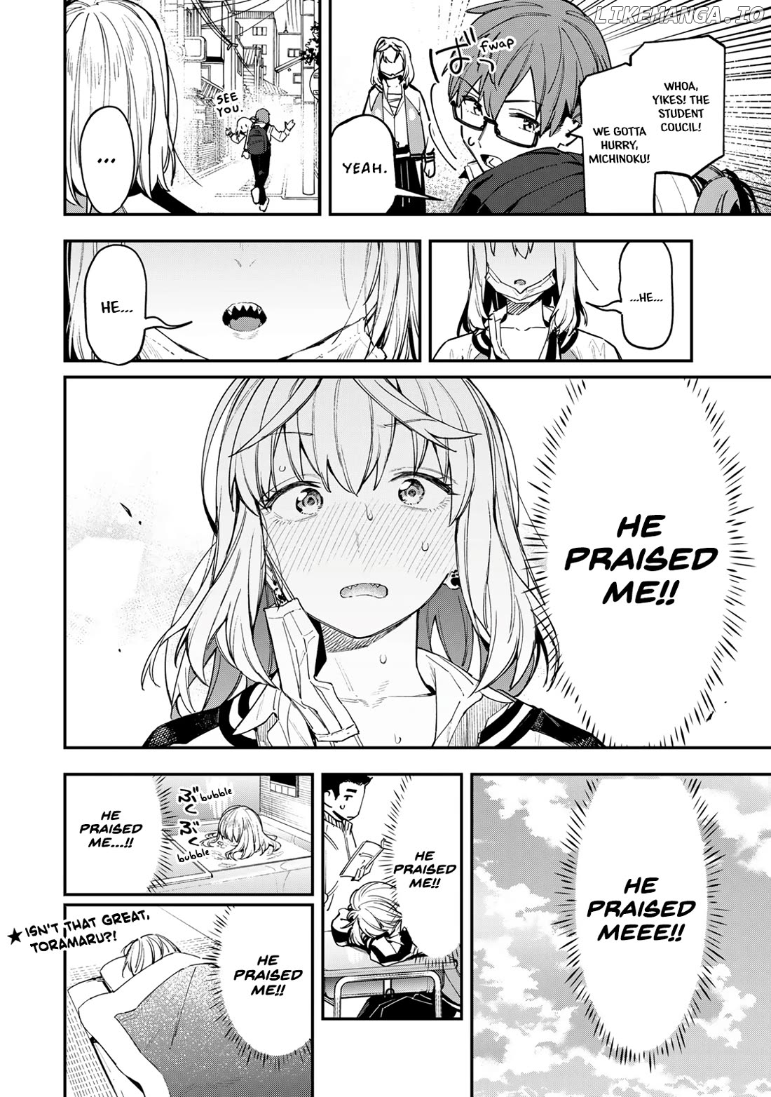 Seitokai Ni Mo Ana Wa Aru! Chapter 76 - page 8