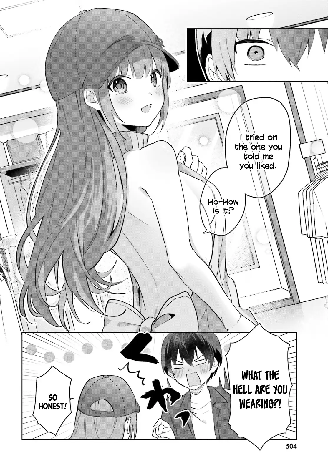 The Plain-Looking Girl, Who Became My Fiancée, Is Only Cute At Home Chapter 14 - page 11