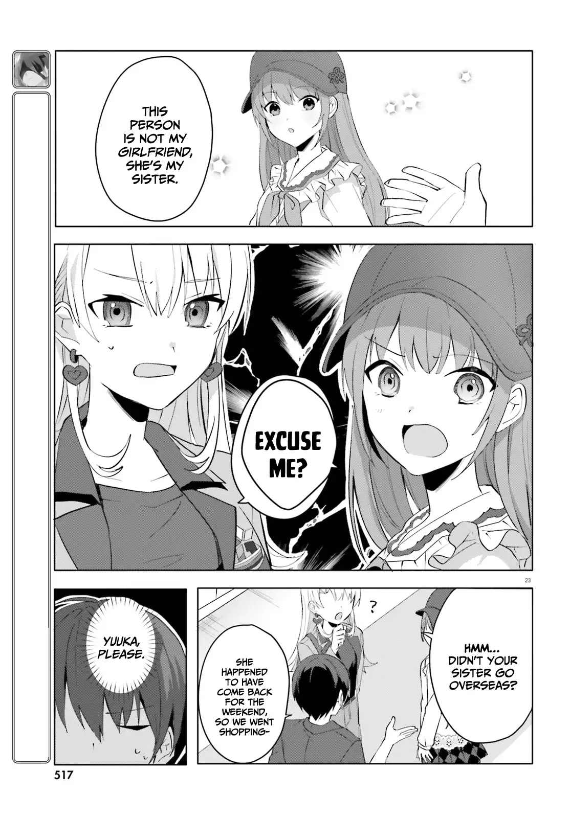 The Plain-Looking Girl, Who Became My Fiancée, Is Only Cute At Home Chapter 14 - page 24