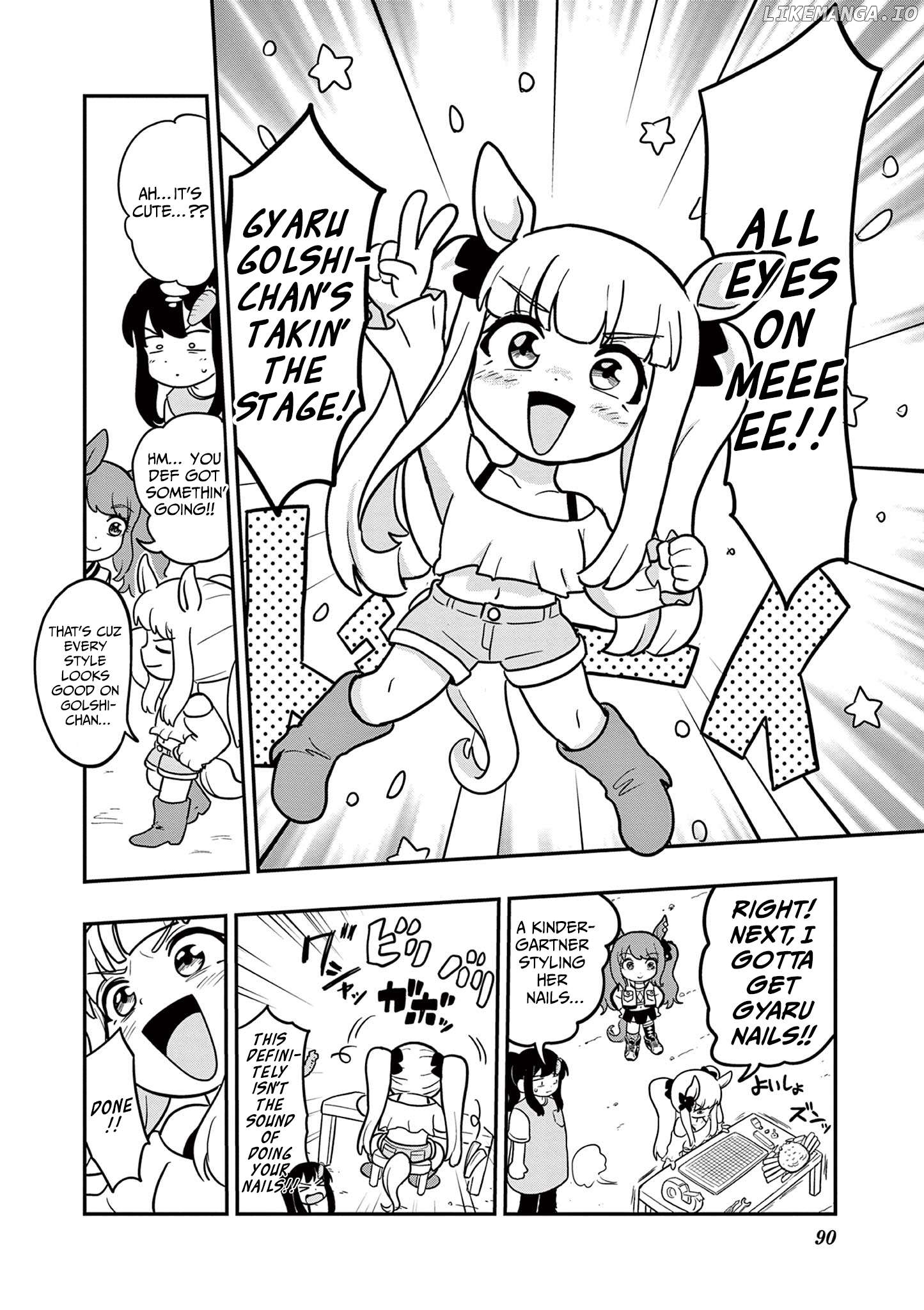 Uma Musume Pretty Derby Pisupisu☆Supisupi Golshi-Chan Chapter 13 - page 10