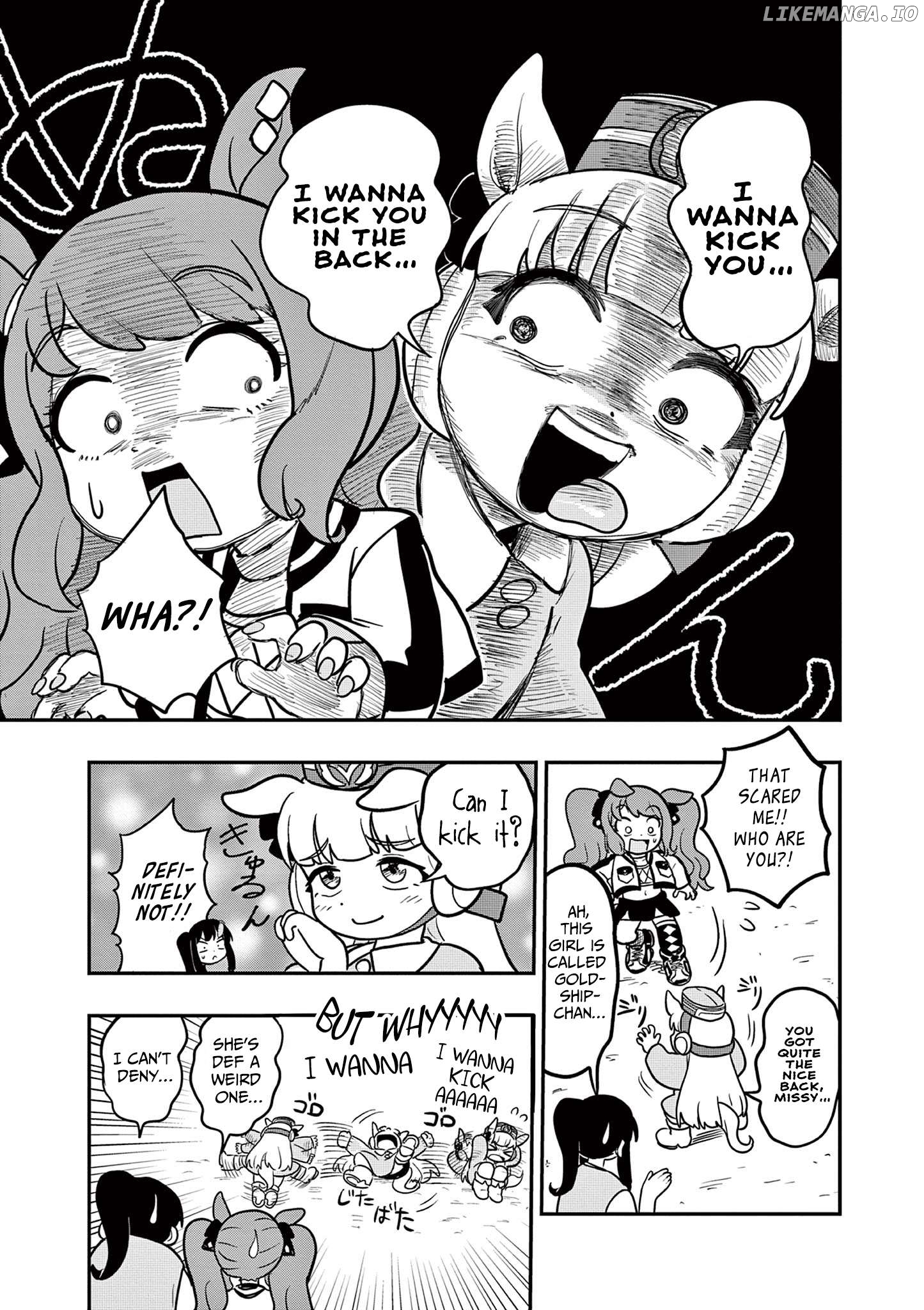 Uma Musume Pretty Derby Pisupisu☆Supisupi Golshi-Chan Chapter 13 - page 5