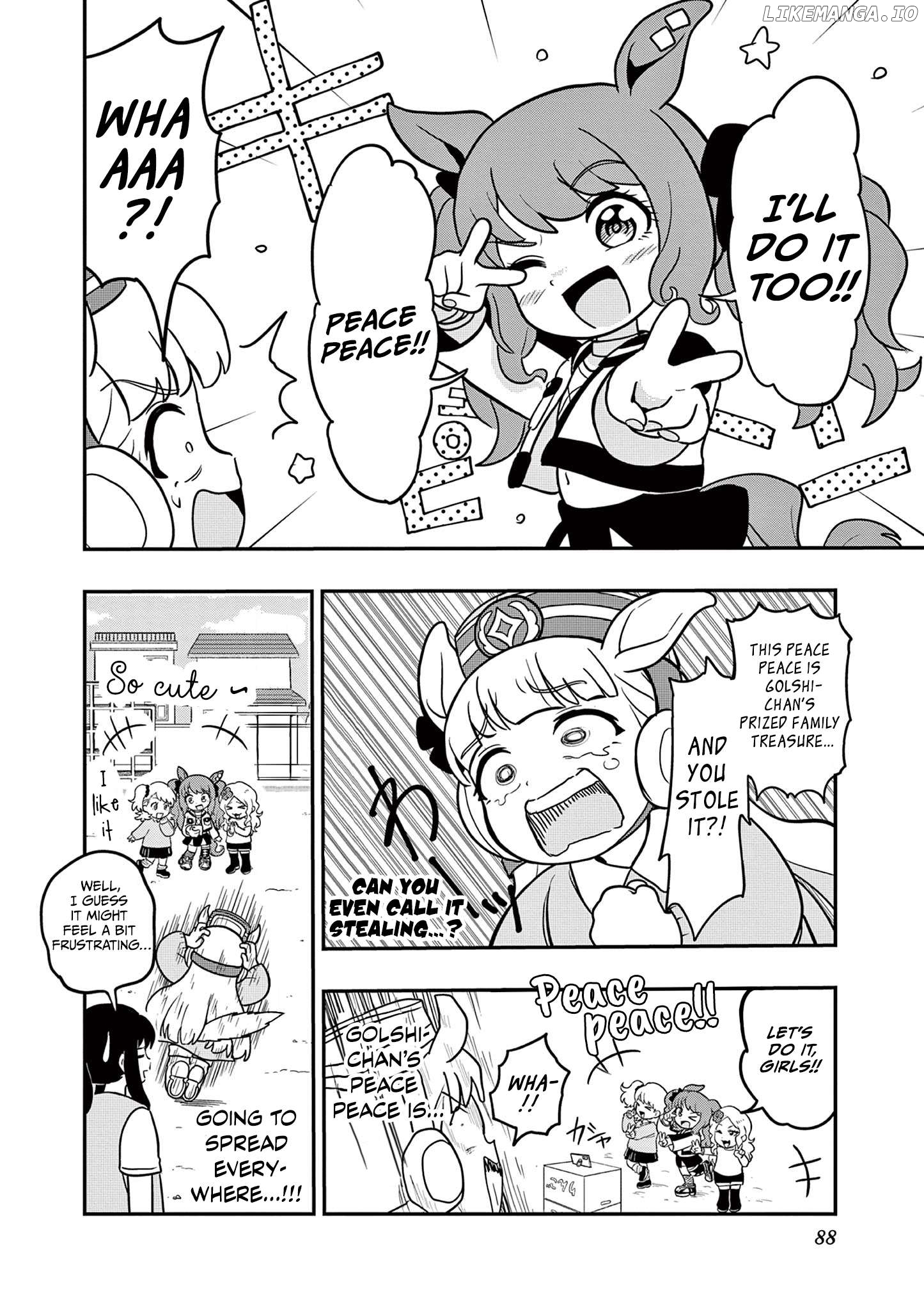 Uma Musume Pretty Derby Pisupisu☆Supisupi Golshi-Chan Chapter 13 - page 8