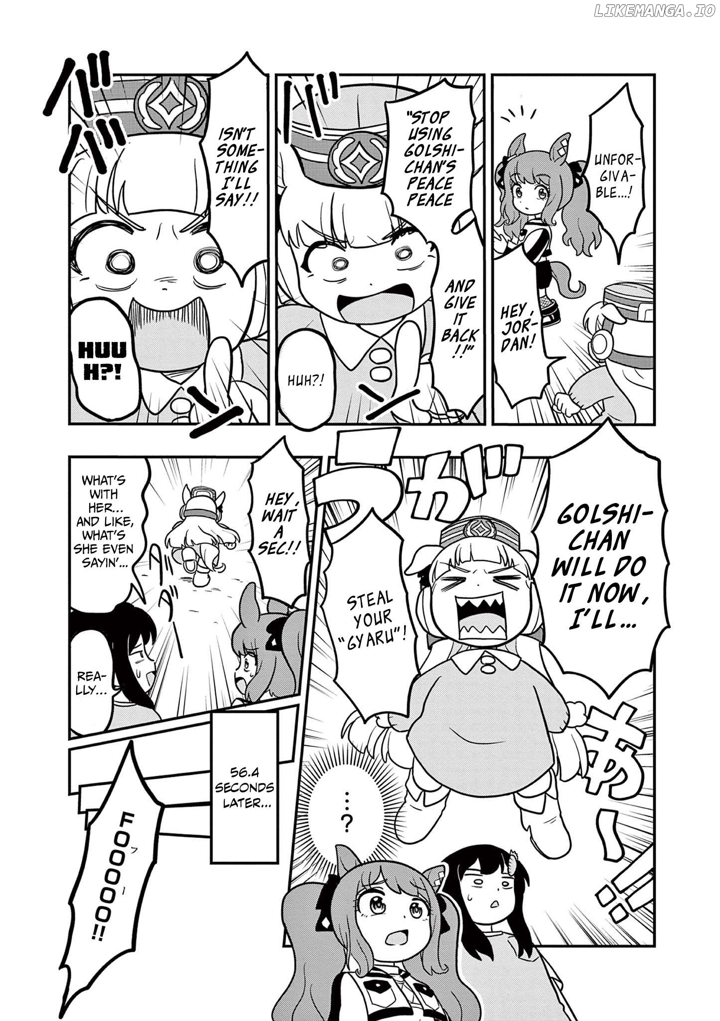 Uma Musume Pretty Derby Pisupisu☆Supisupi Golshi-Chan Chapter 13 - page 9