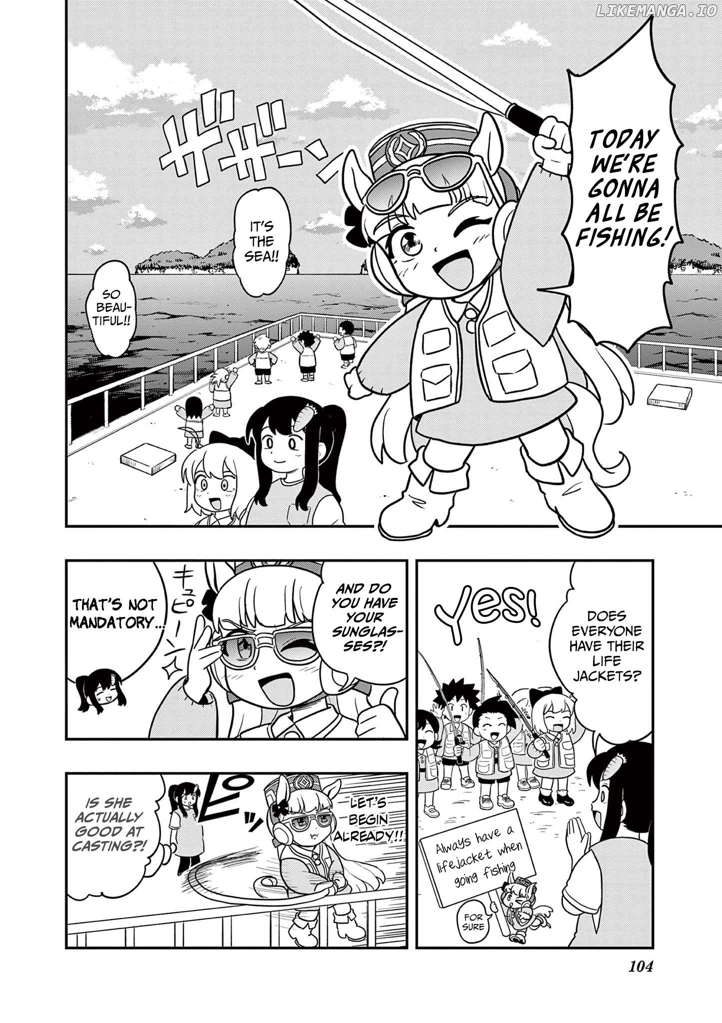 Uma Musume Pretty Derby Pisupisu☆Supisupi Golshi-Chan Chapter 14 - page 2