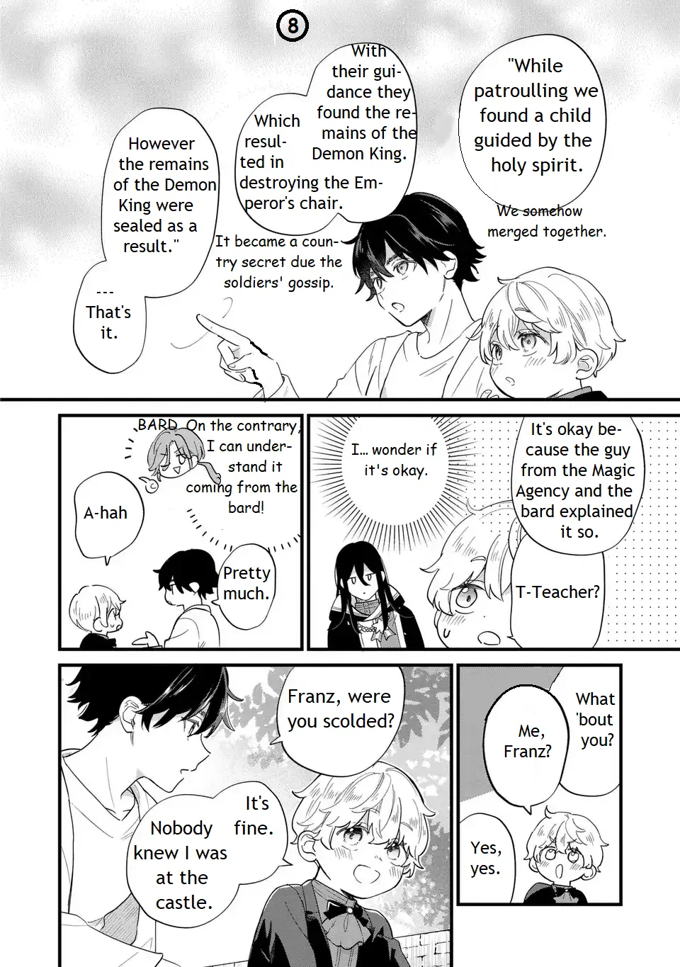 The Duke's Beloved Third Son Aims to Escape as a Villain!? Chapter 27 - page 9