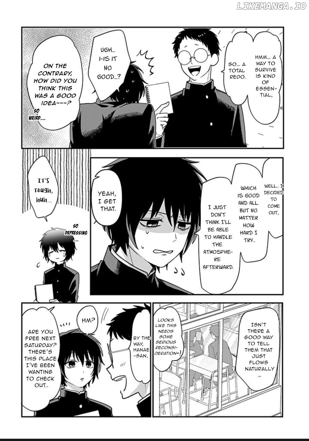 Josou Shite Mendoukusai Koto ni Natteru Nekura to Yankee no Ryou Kataomoi Chapter 114 - page 2