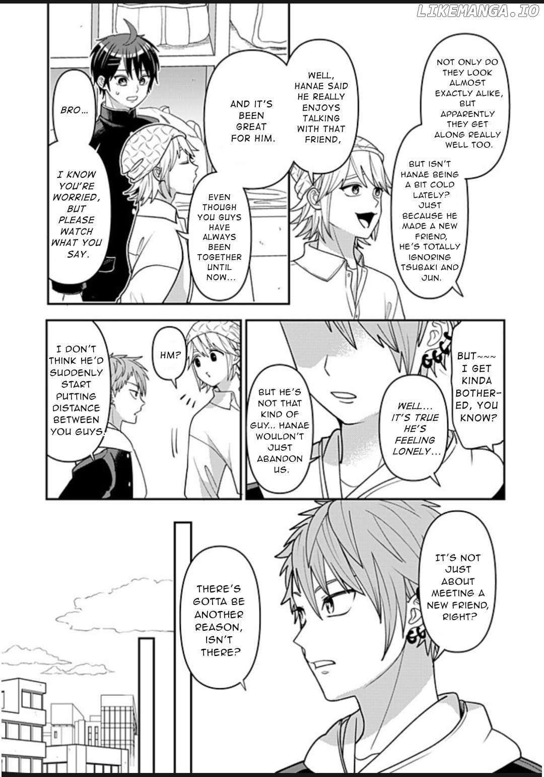 Josou Shite Mendoukusai Koto ni Natteru Nekura to Yankee no Ryou Kataomoi Chapter 114 - page 7