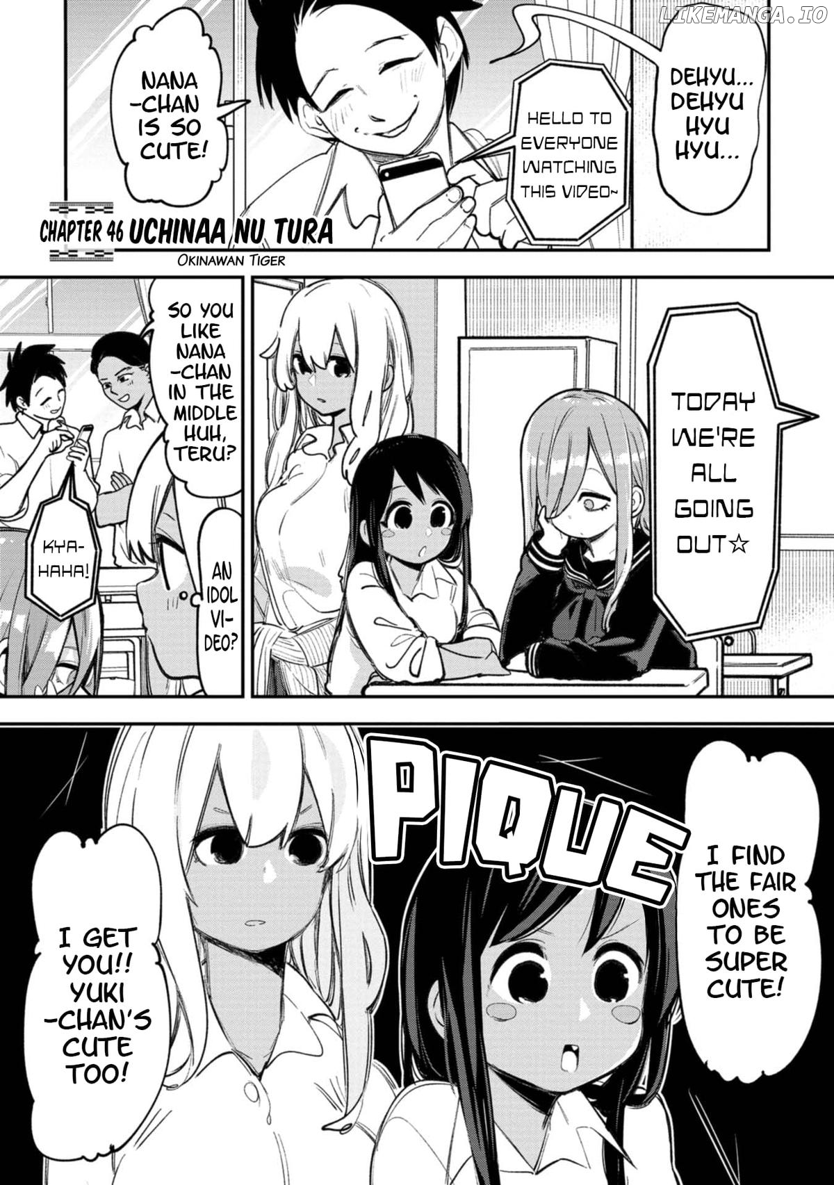 Okinawa de Suki ni Natta Ko ga Hougen Sugite Tsura Sugiru Chapter 46 - page 1