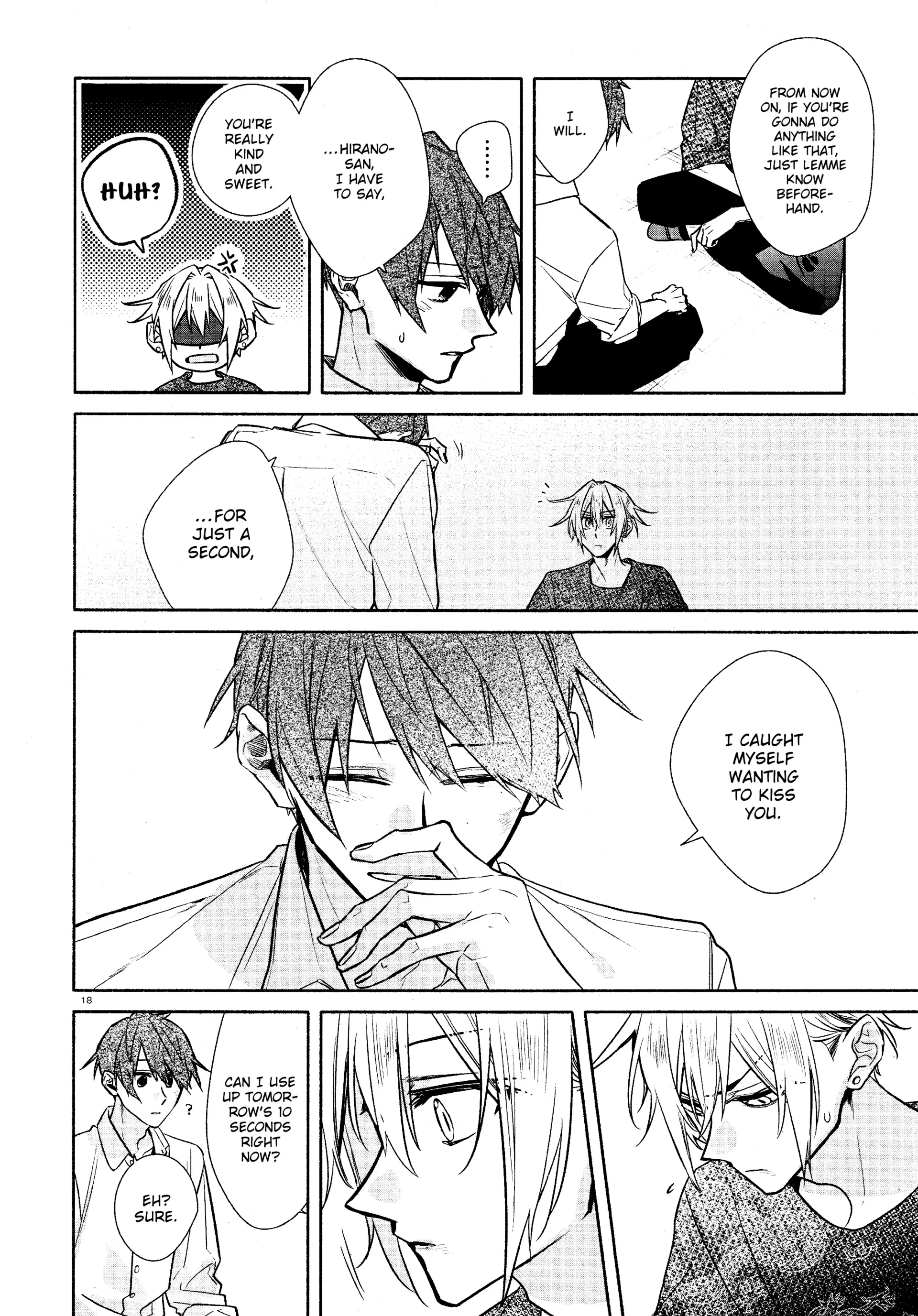 Hirano to Kagiura Chapter 31 - page 22