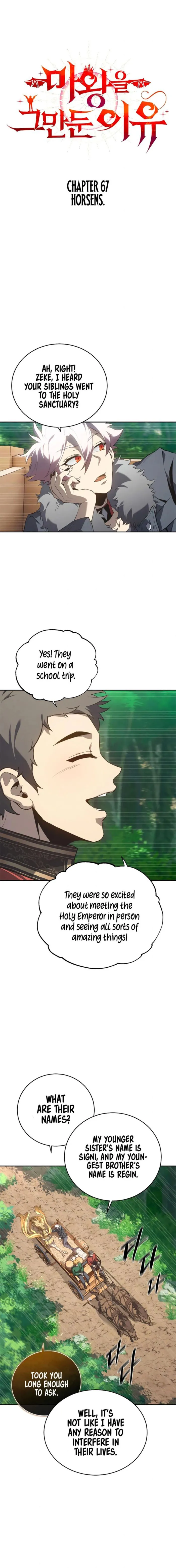 Why I Quit Being the Demon King Chapter 67 - page 1