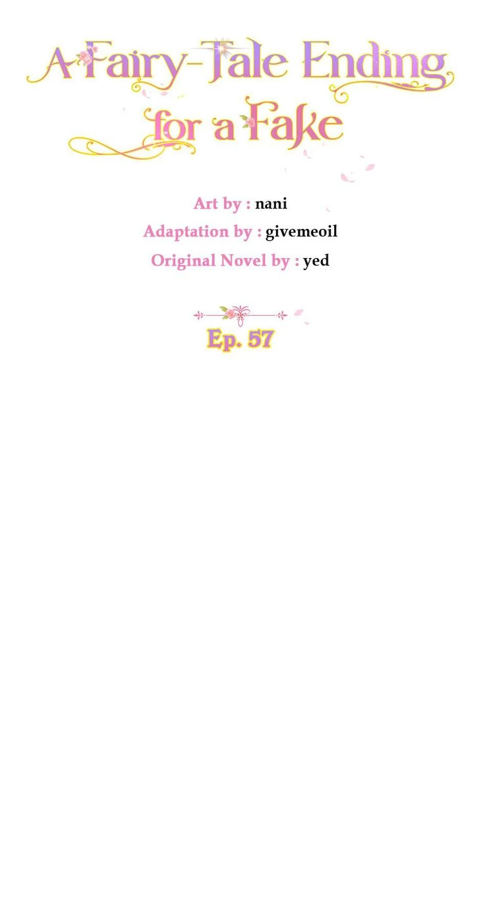 A Fairy-Tale Ending for a Fake Chapter 57 - page 8
