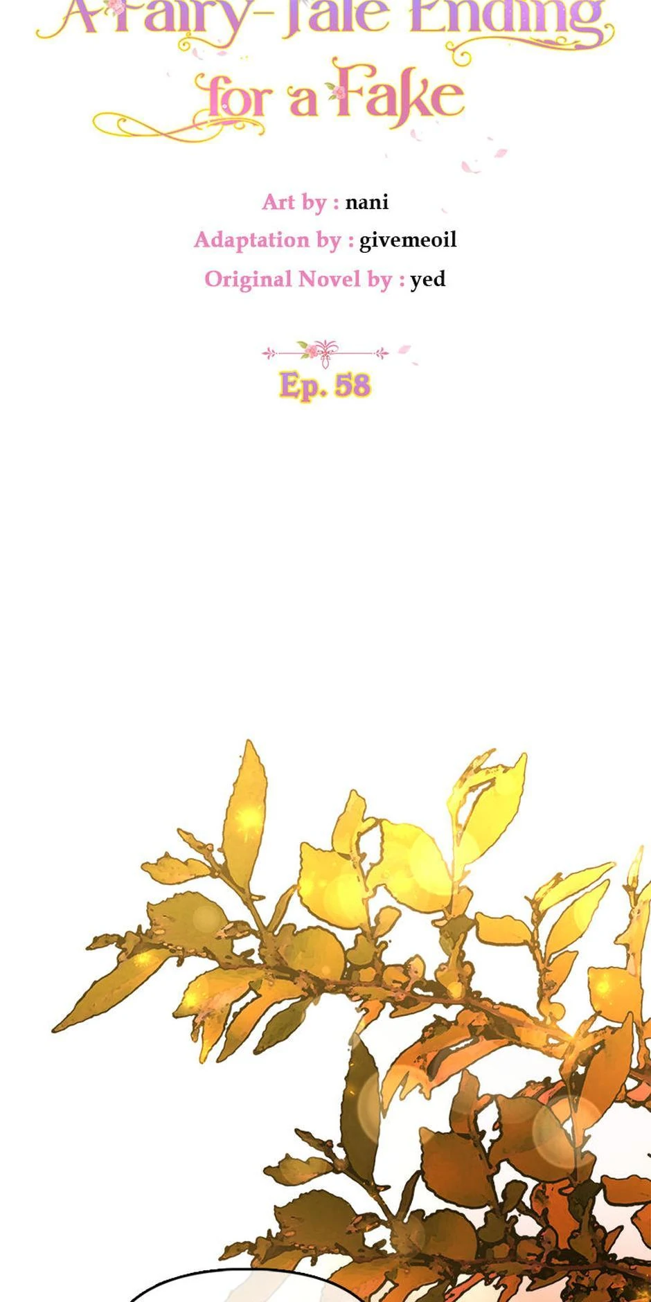 A Fairy-Tale Ending for a Fake Chapter 58 - page 19