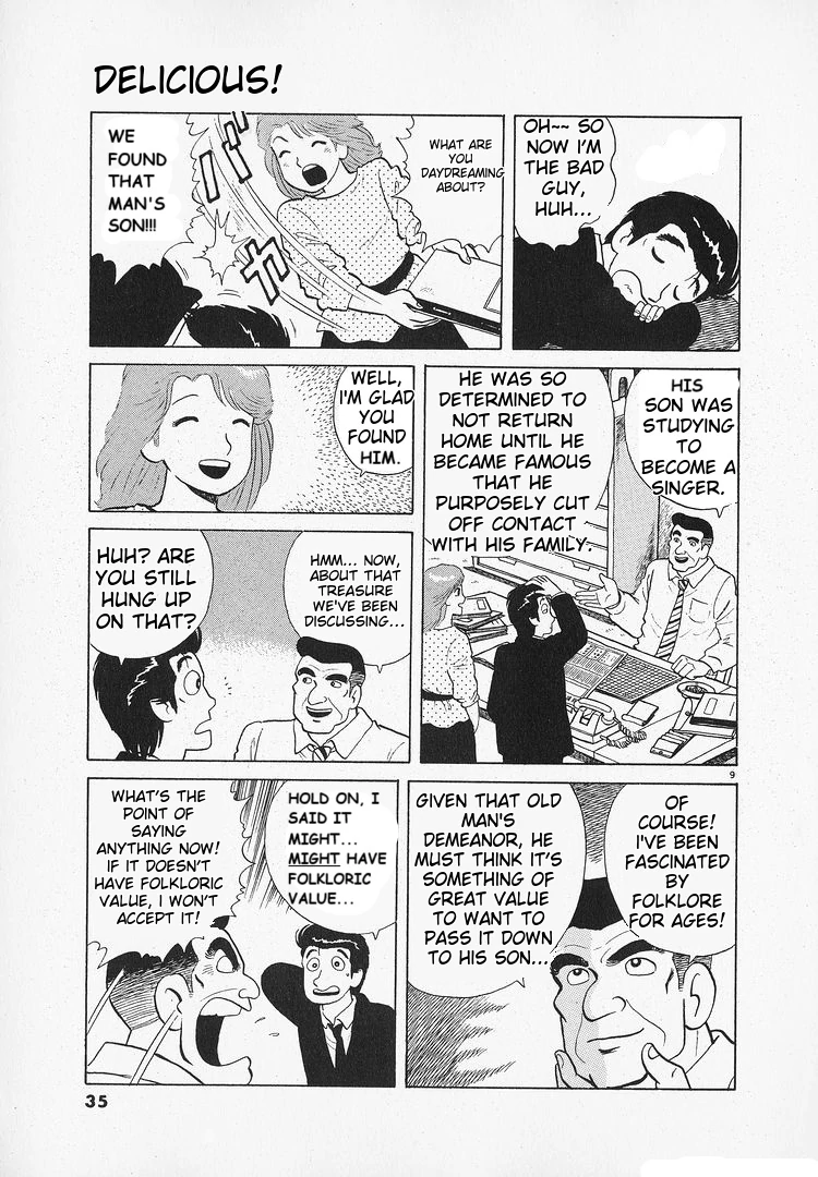 Oishinbo - Manga Chapter 179 - page 9