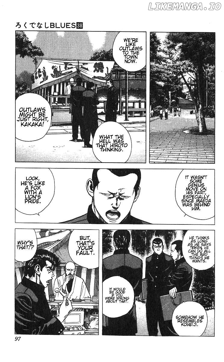 Rokudenashi Blues Chapter 373 - page 9