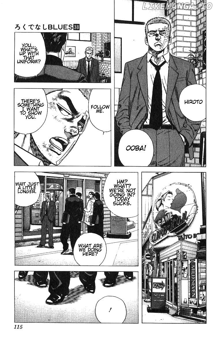 Rokudenashi Blues Chapter 374 - page 7