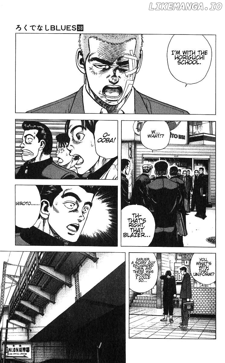 Rokudenashi Blues Chapter 374 - page 9