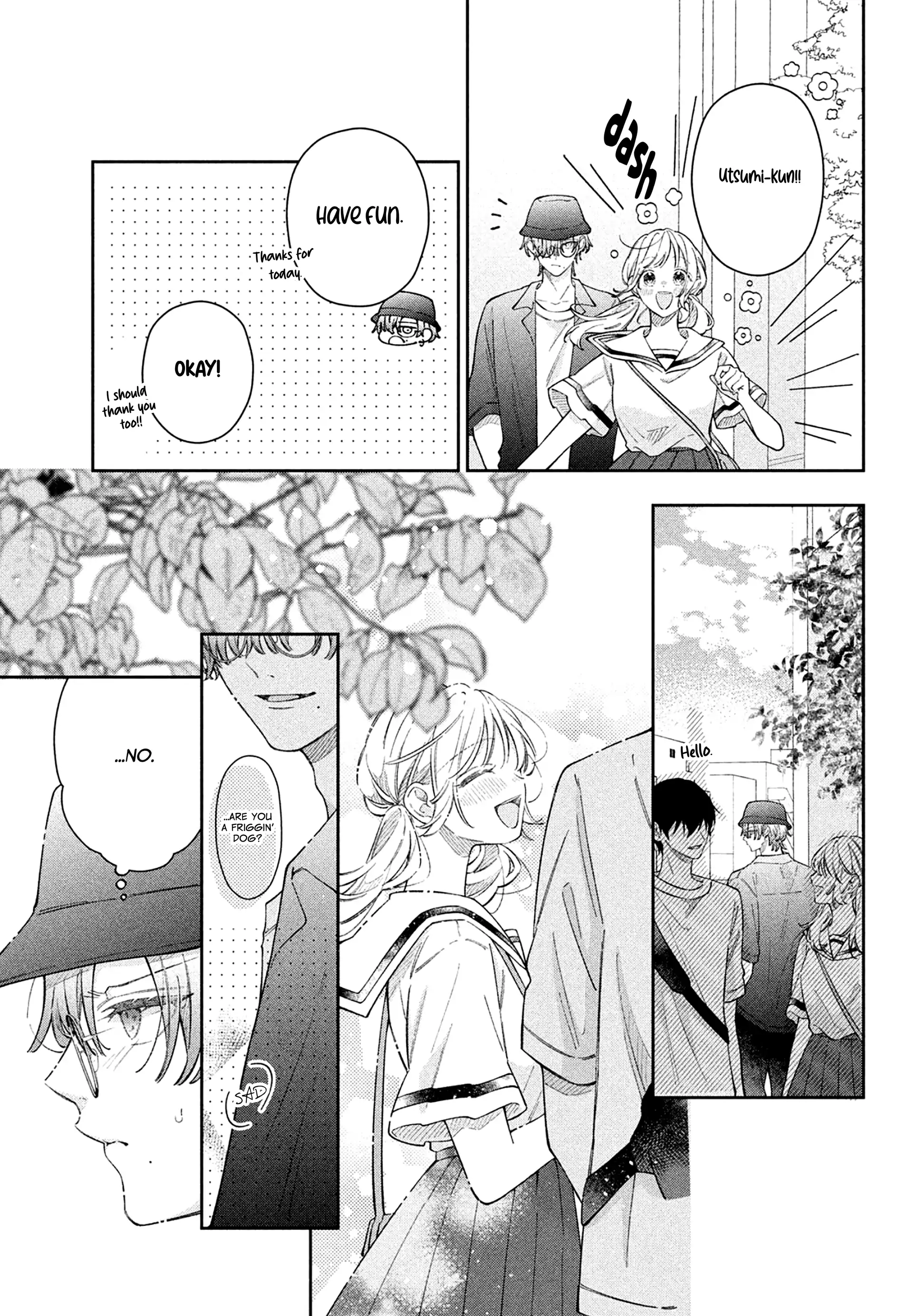 Utsumi-kun no Koi no Uta Chapter 15 - page 10