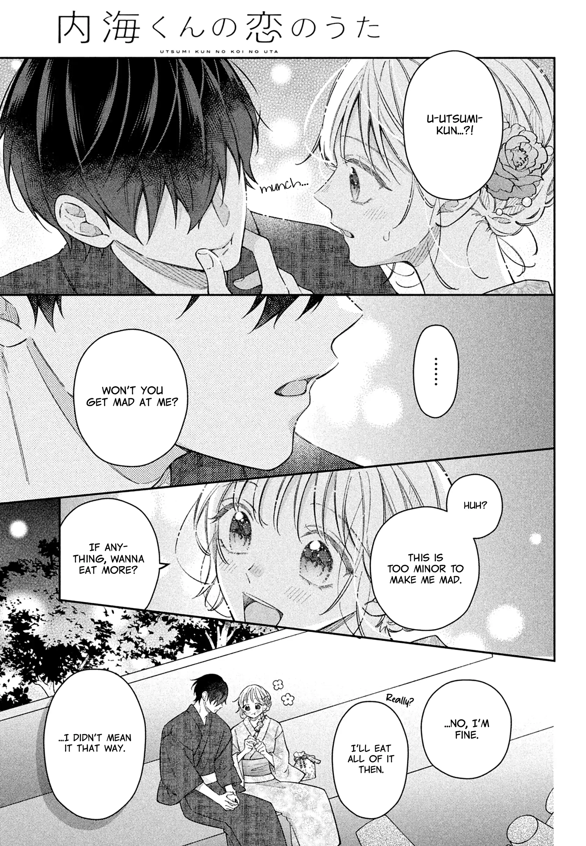 Utsumi-kun no Koi no Uta Chapter 15 - page 22