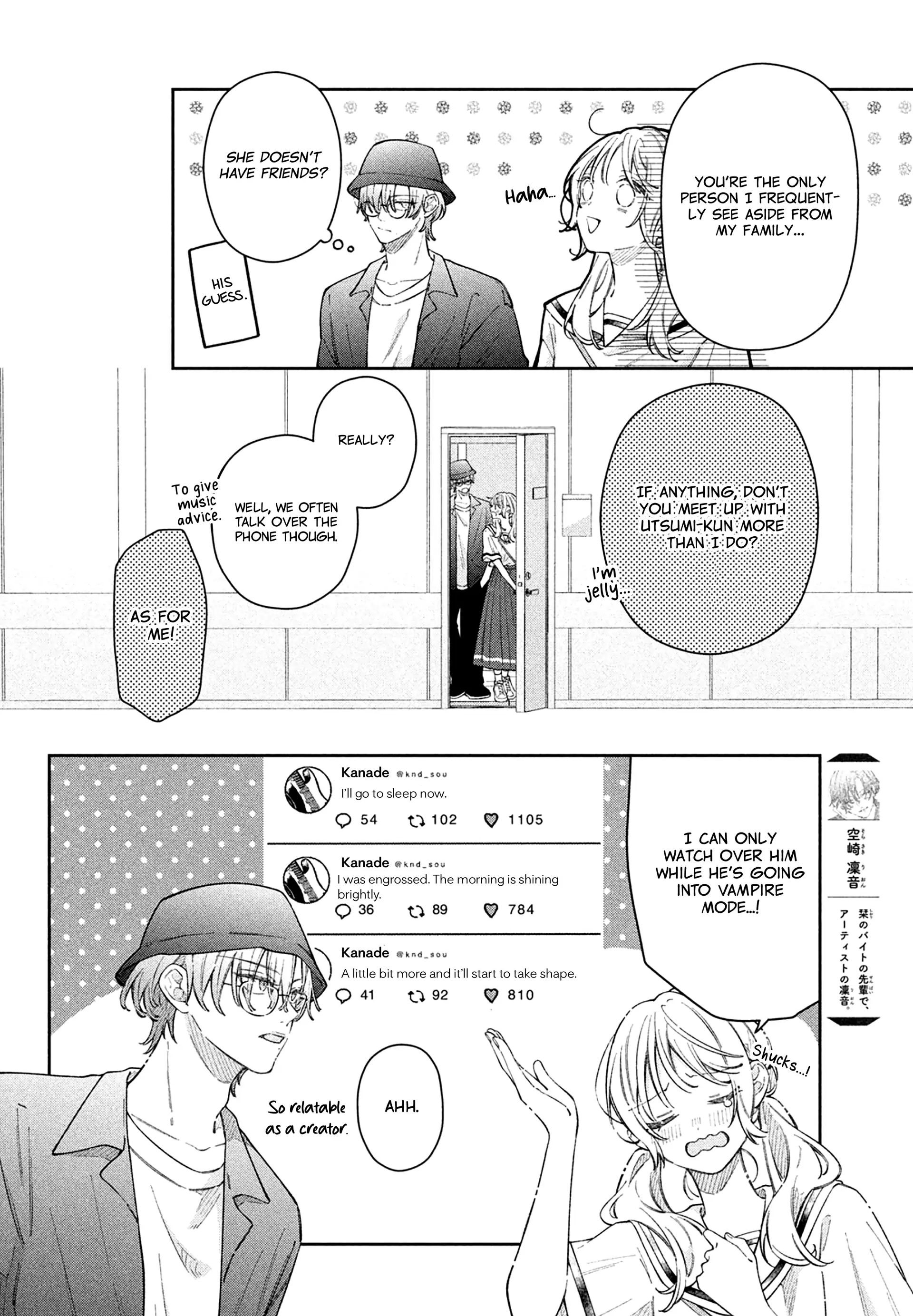 Utsumi-kun no Koi no Uta Chapter 15 - page 5