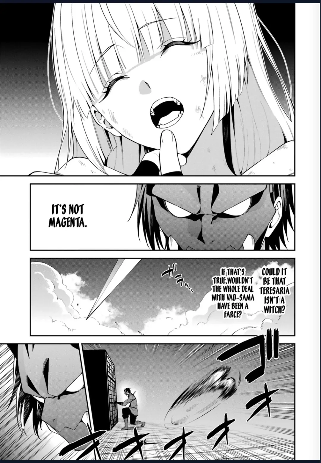 Majo to Ryouken Chapter 5.5 - page 8