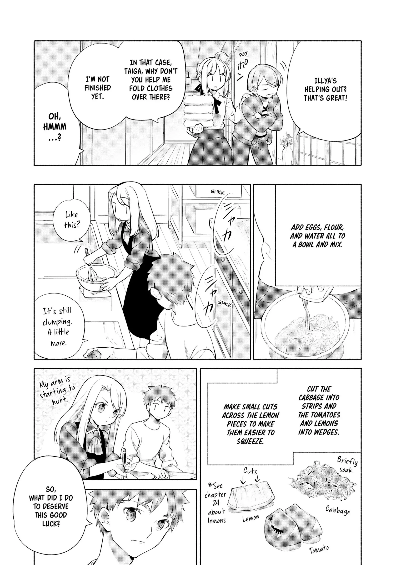 What's Cooking at the Emiya House Today? Chapter 35 - page 13