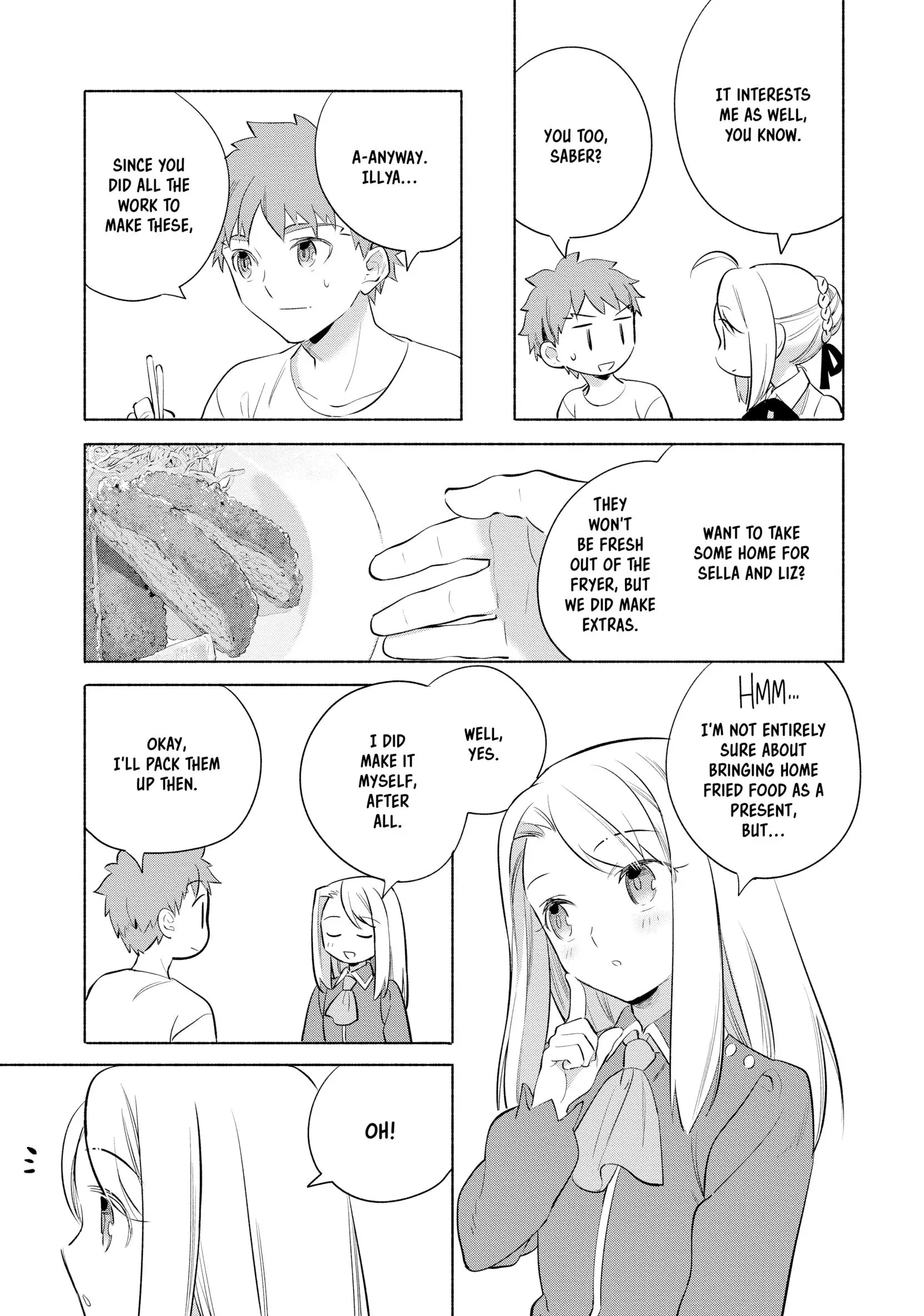 What's Cooking at the Emiya House Today? Chapter 35 - page 21