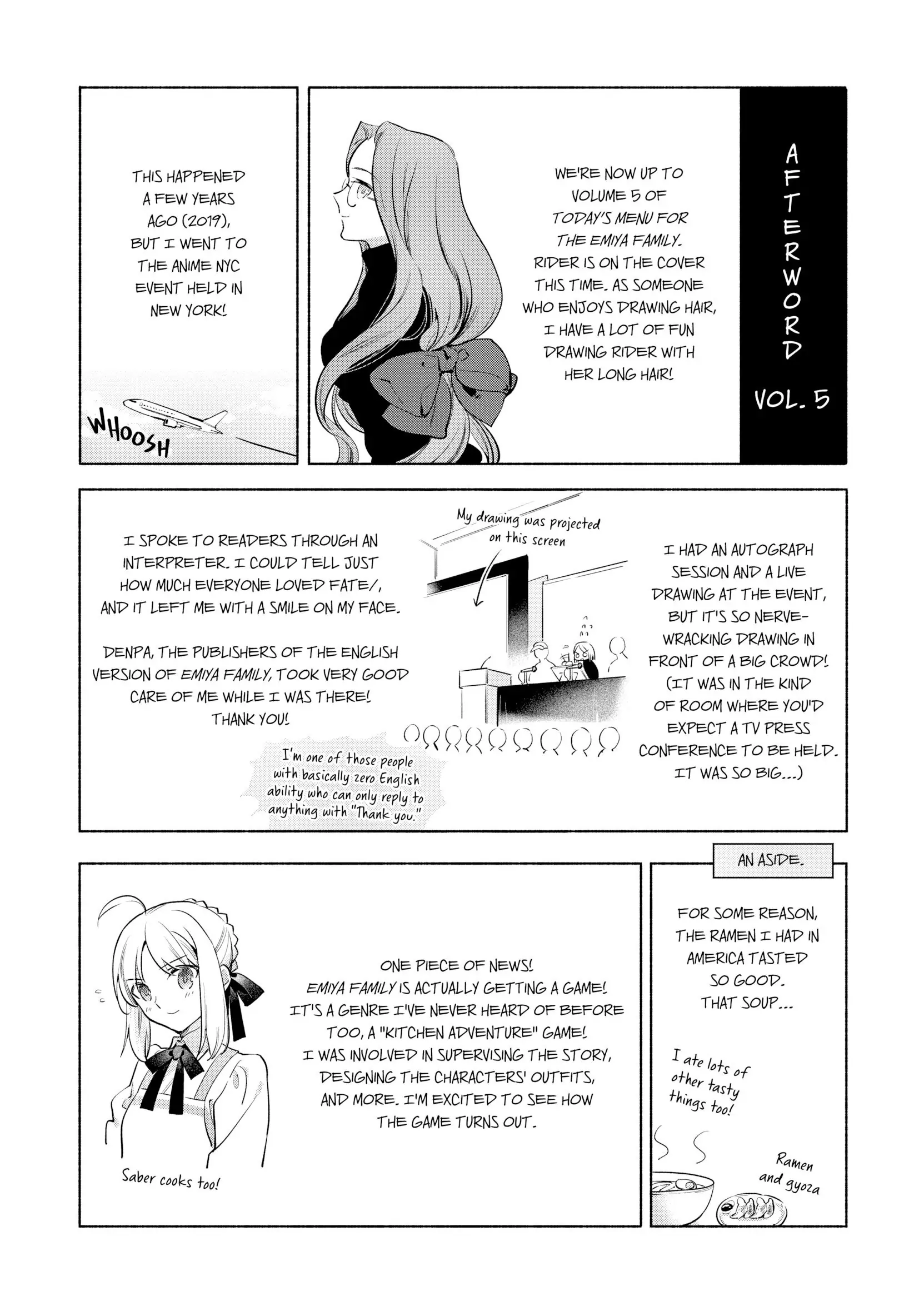 What's Cooking at the Emiya House Today? Chapter 36.5 - page 24