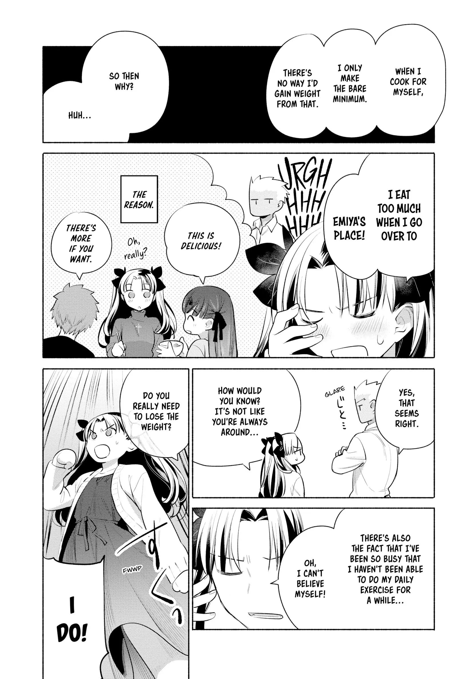 What's Cooking at the Emiya House Today? Chapter 36.5 - page 5