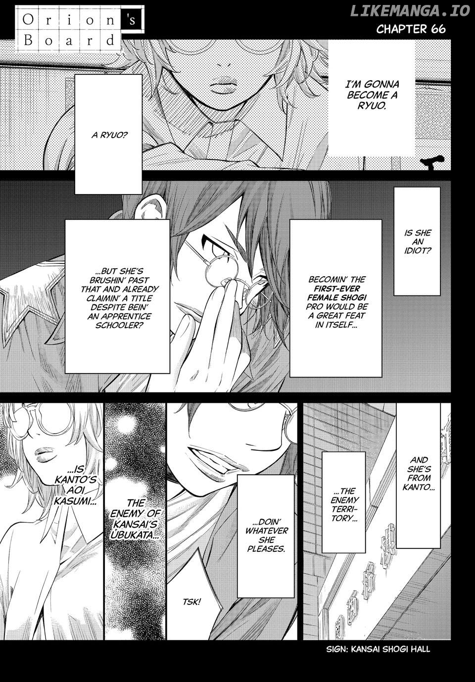 Banjou no Orion Chapter 66 - page 1